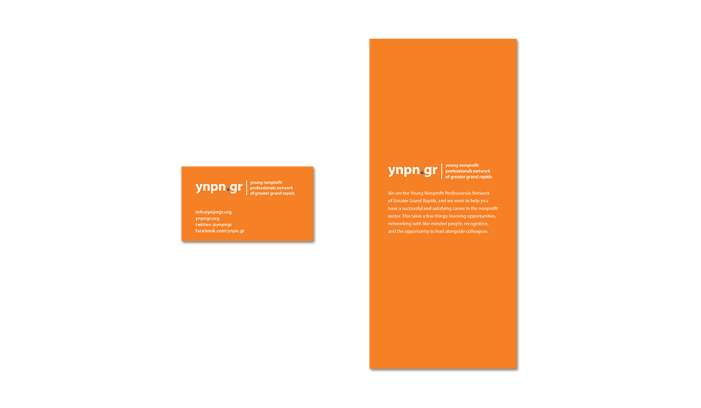 YNPN Business Card and Brochure